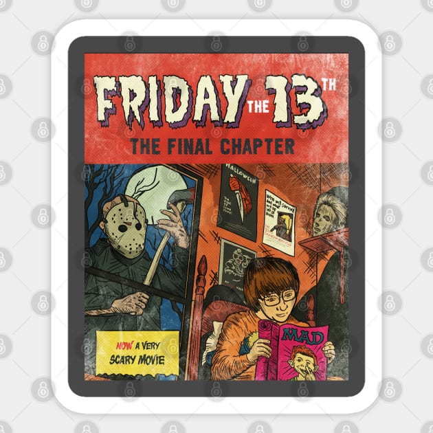 Friday the 13th Sticker by ribandcheese